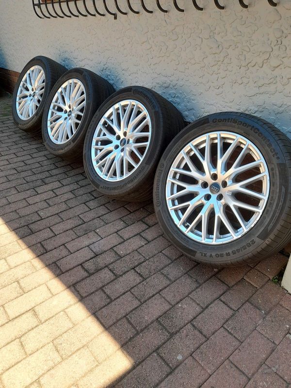 20&#39; Audi q7 Oem mags and tyres 5x112 pcd