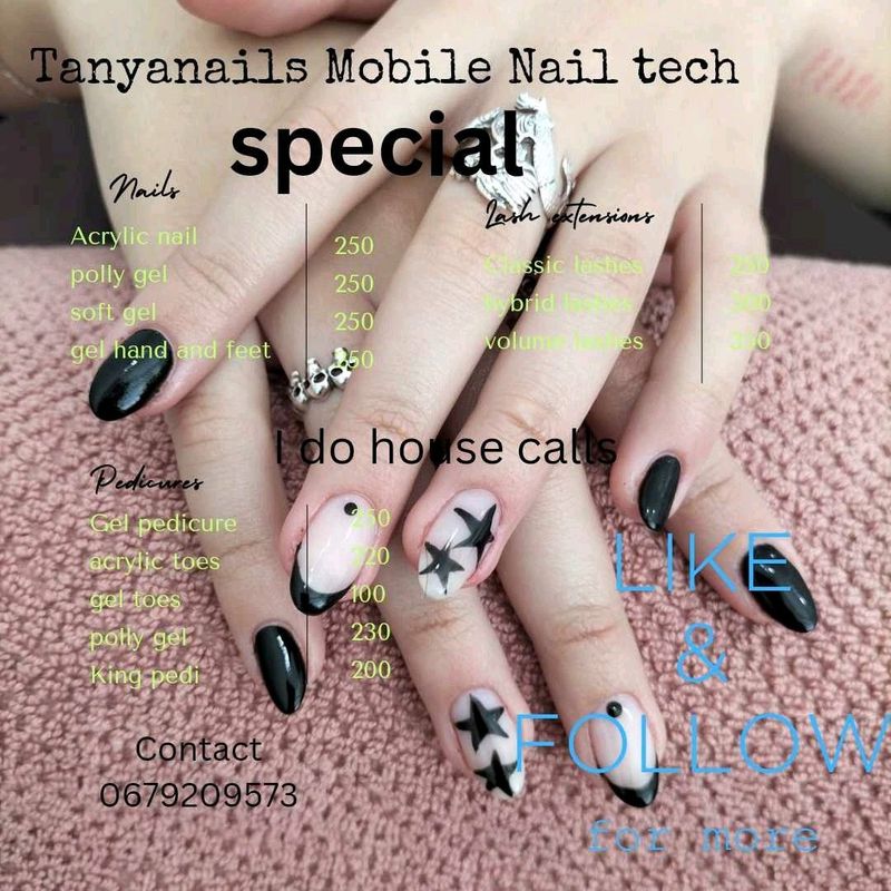 Mobile nail tech