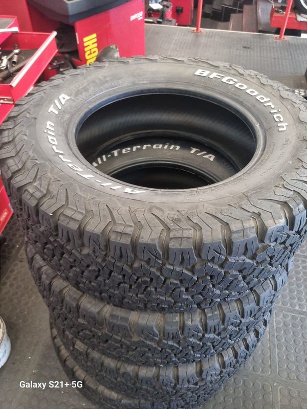 BF Goodrich All Terrain Tyres for sale