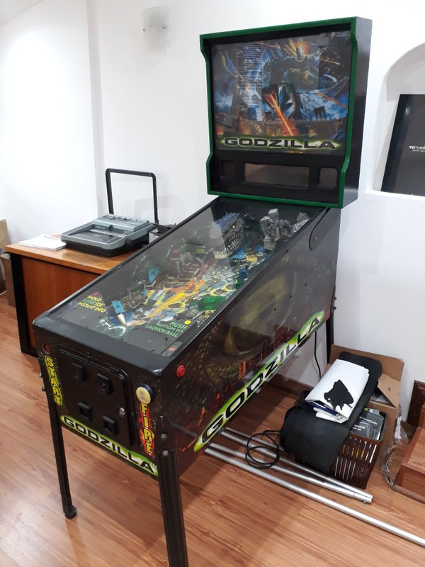 Godzilla Pinball Machine by Sega Pinball