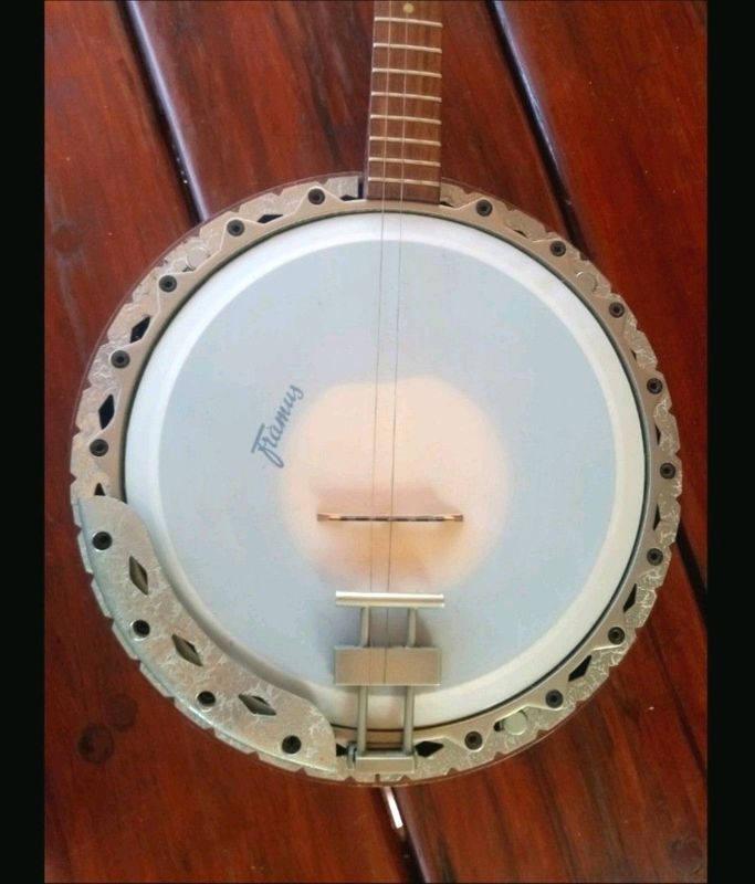 Vintage Framus 5 string Banjo for sale.
