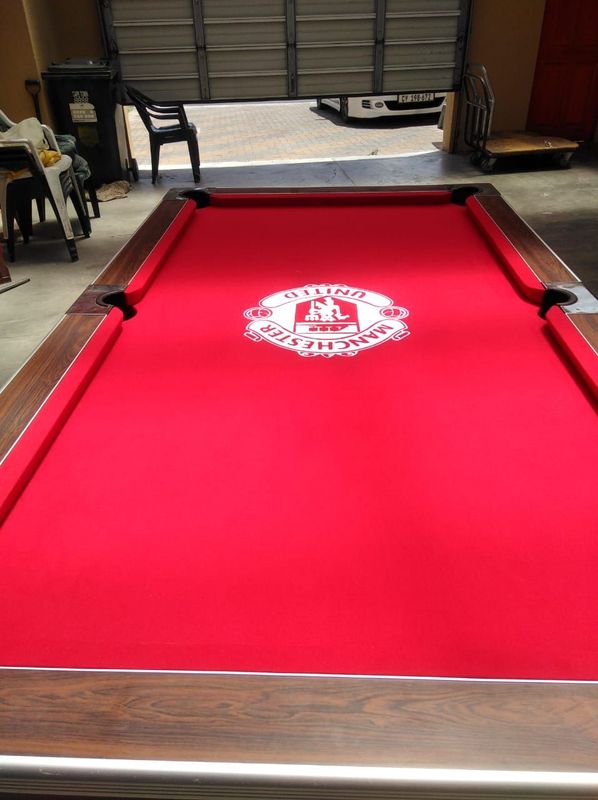 Covering and repairing of pool tables and snooker tables