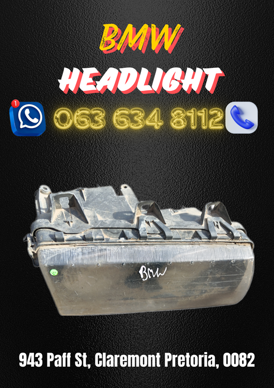 Bmw headlight Call or WhatsApp me 063 149 6230