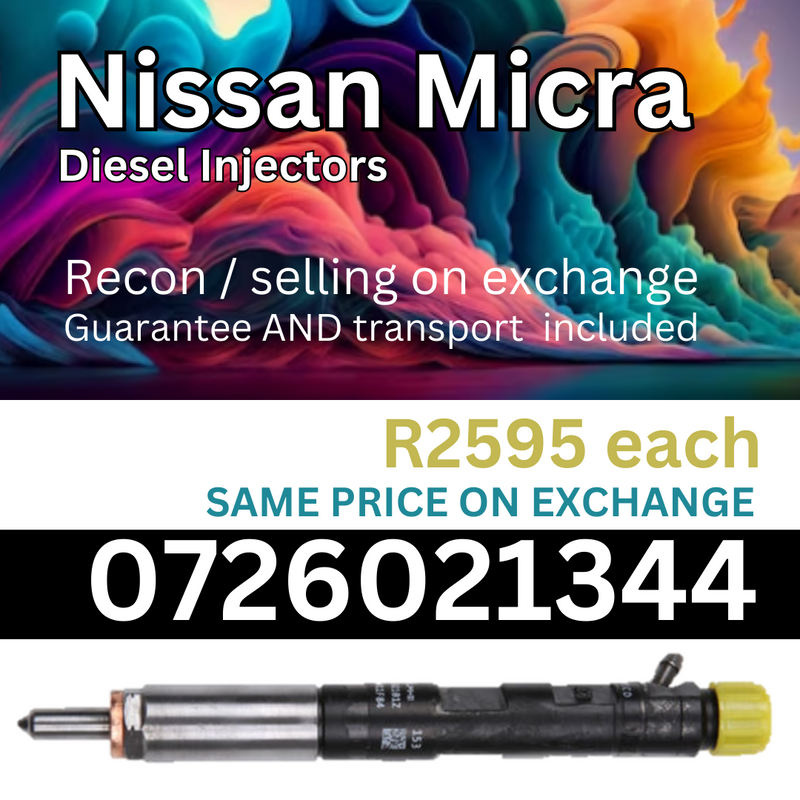 Nissan Micra diesel injectors for sale