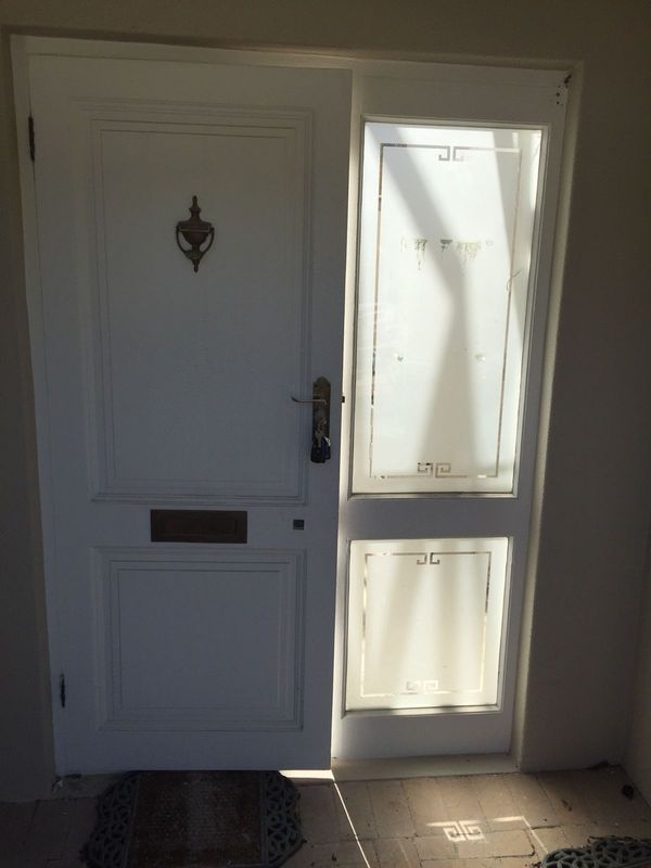 Beautiful Exterior door with sidelight