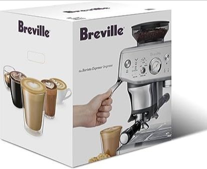 Breville Barista Express Impress BES876 Coffee Machine Brand New Sealed In The Box Never Been Used.