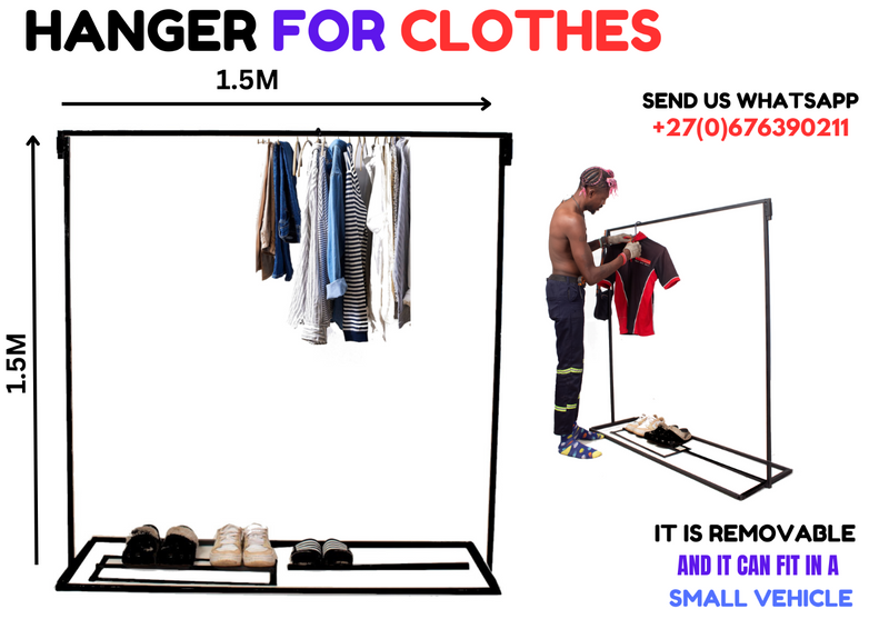 HANGER FOR CLOTHES (REMOVALBLE)