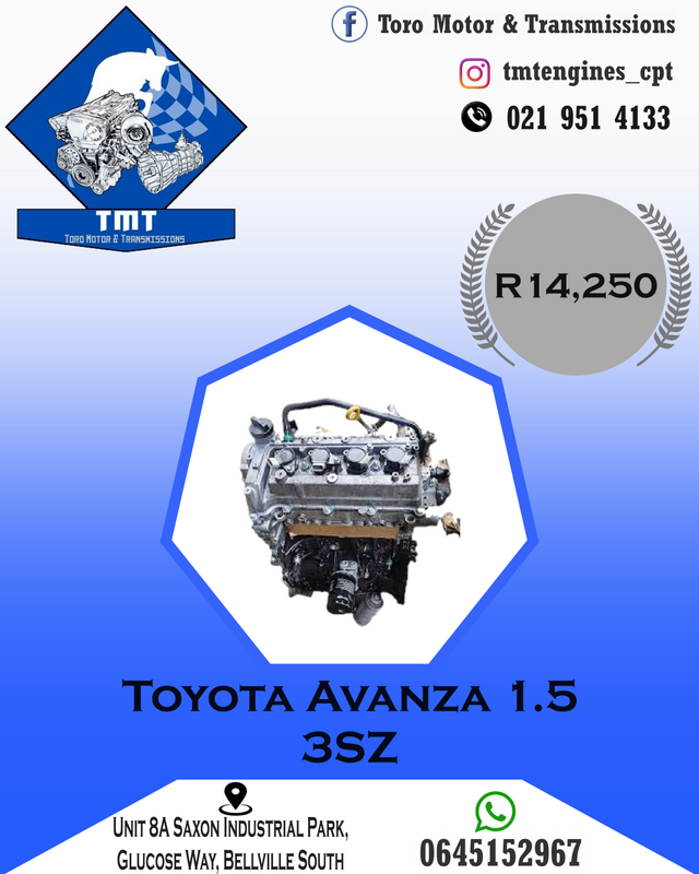 Toyota 3SZ Avanza Engine