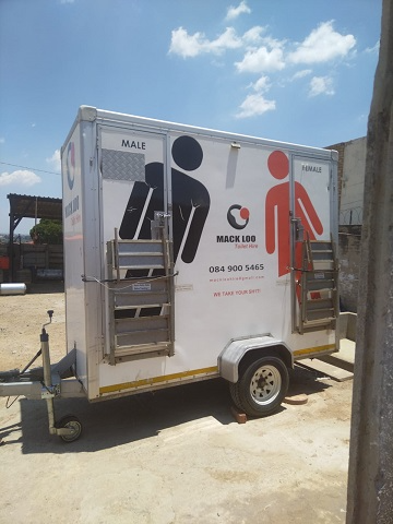 Mack Loo Gauteng Toilet Hire and Sales