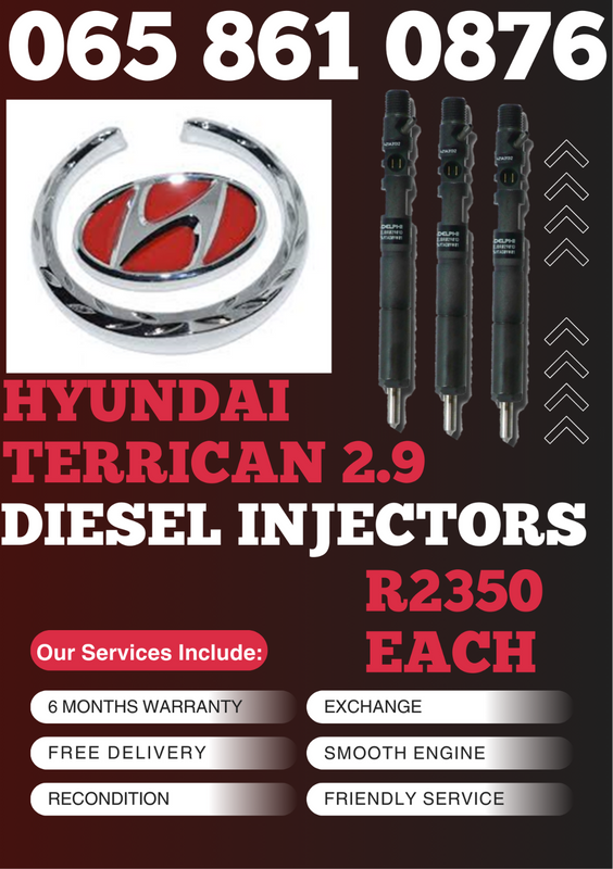 HYUNDAI TERRICAN DIESEL INJECTORS FOR SALE ON EXCHANGE