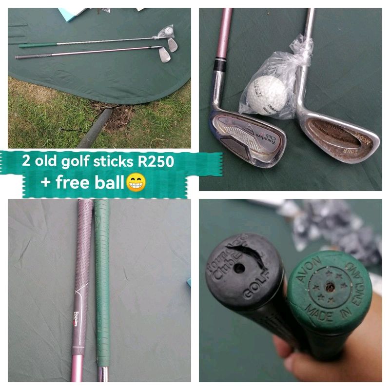 X2 olf golf sticks R250 for both