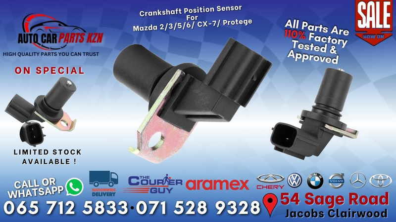 Crankshaft Position Sensor For Mazda 2/3/5/6/ CX-7/ Protege