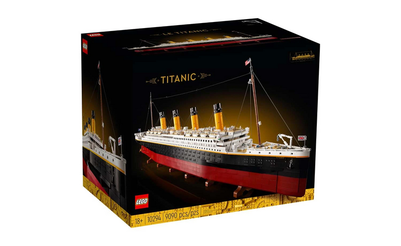 Lego Titanic Original 10294 9090 Pieces