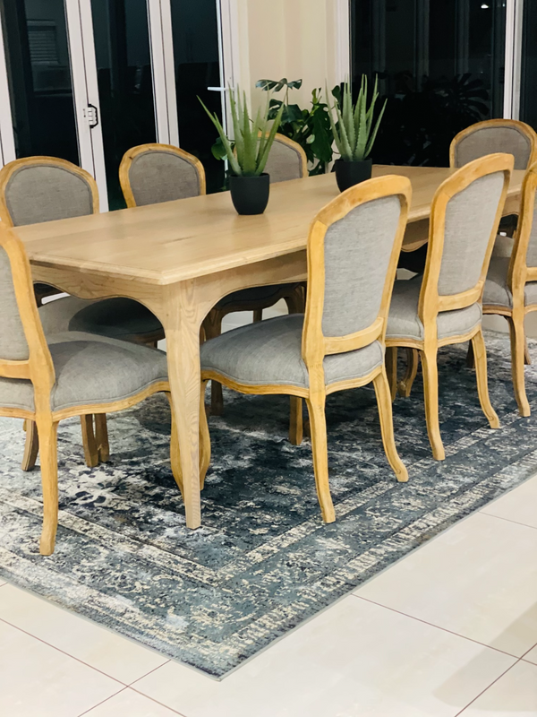 8 Seater Dining Table and Chairs