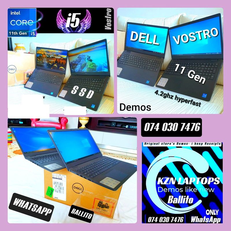 Dell i5 ▪︎11 gen (each) ▪︎beats i7 shocking ■demo ■sells 17 k: 98%mint whats app ballito