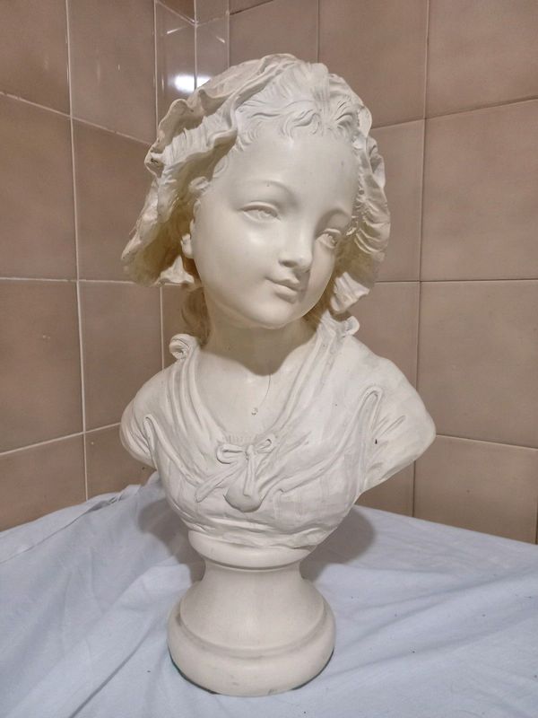 French Alabaster bust