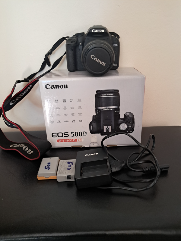 Camera  500D with18-55 zoom  lens