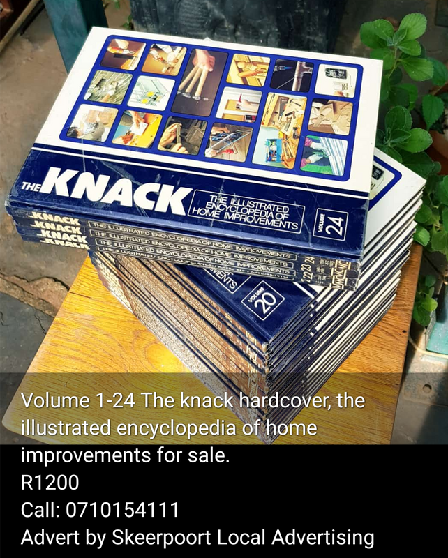 Volume 1-24 The Knack hardcover, the illustrated encyclopedia of home improvements for sale.
