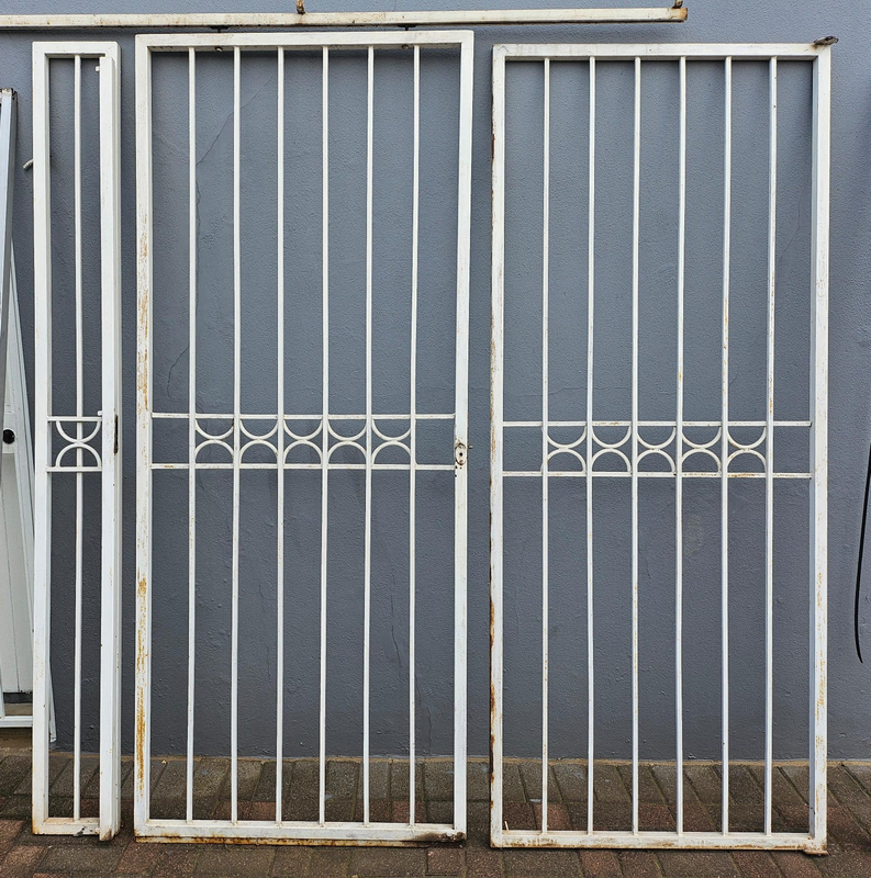 Security Sliding Gate &amp; Glass Door Set