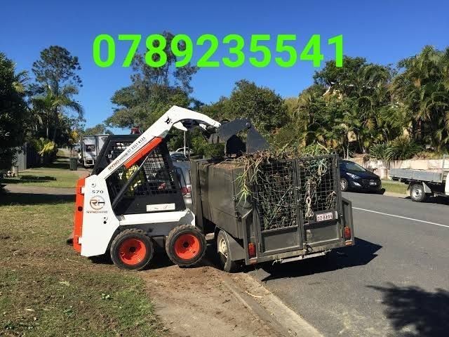Rubble removals, Loader for hire
