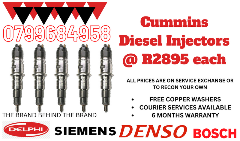 CUMMINS DIESEL INJECTORS/ WE RECON AND SELL ON EXCHANGE
