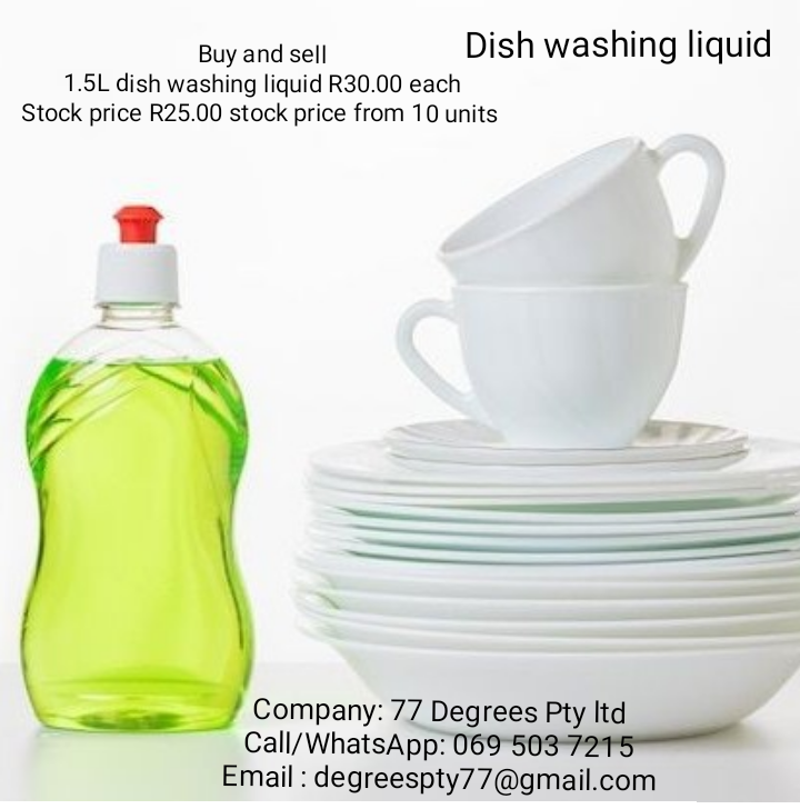 Dish washing liquid