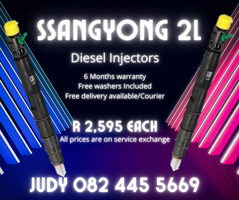 Ssangyong 2L Diesel Injectors