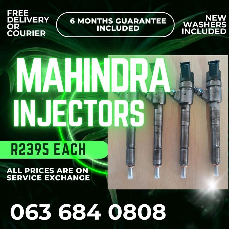 MAHINDRA DIESEL INJECTORS FOR SALE WITH WARRANTY ON