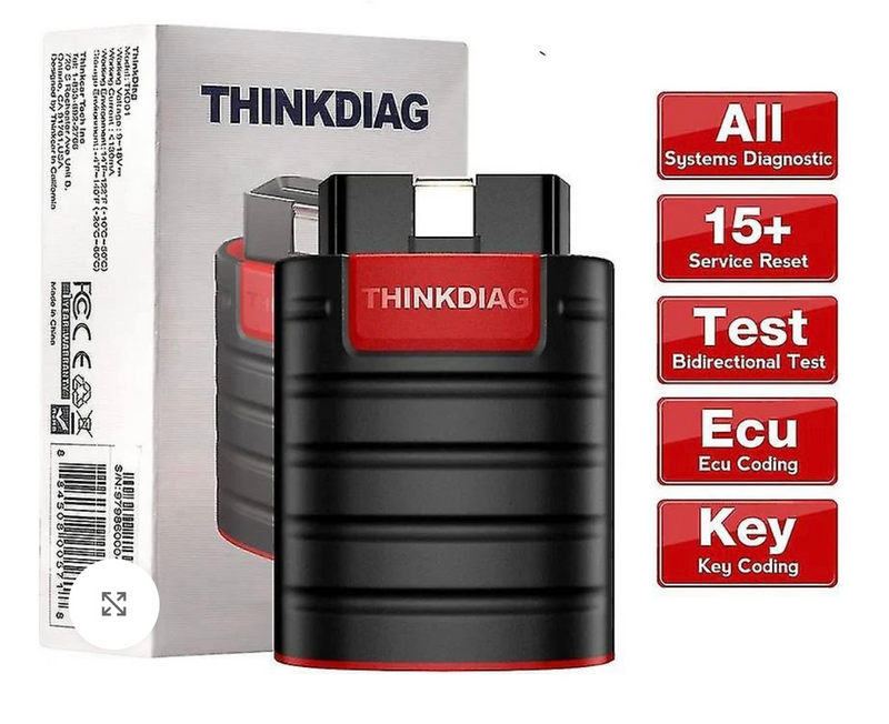 Thinkdiag OBD2 Powerful All Systems Diagnostics (All Car Brands)&#43; ECU Coding