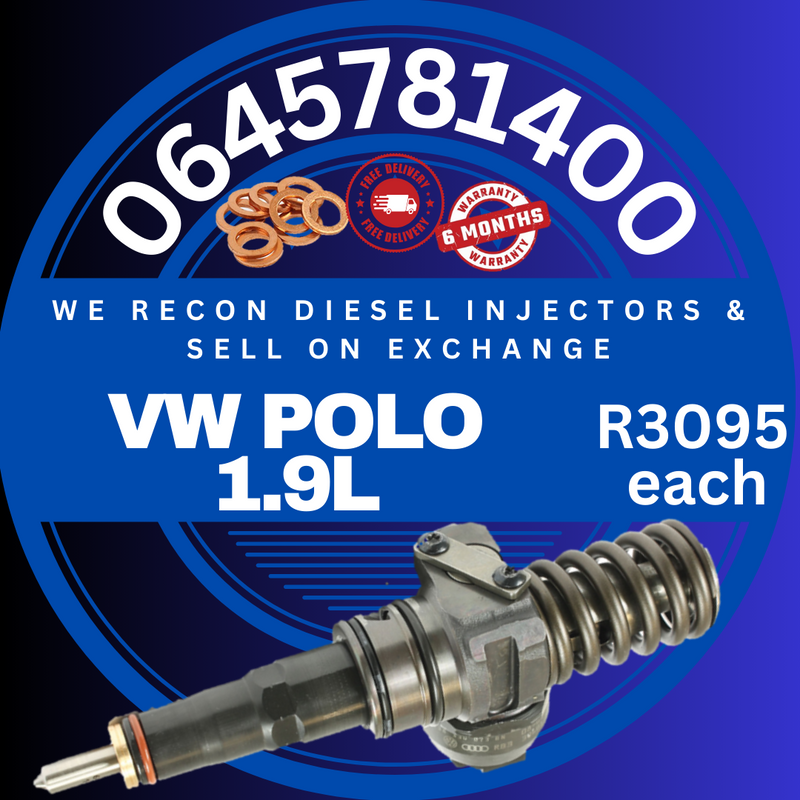 VW POLO 1.9L Diesel Injectors for sale
