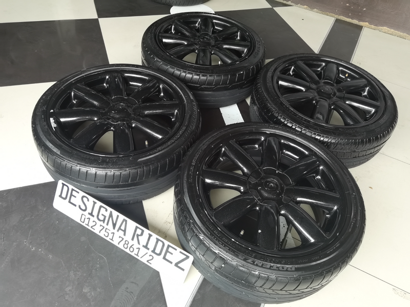 MINI COOPER 4X100 PCD 17INCH RIMS/WHEELS &amp; TYERS