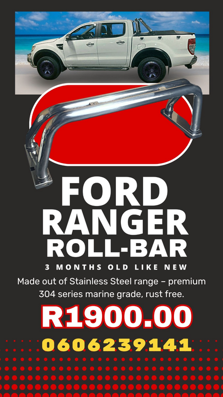 Ford Ranger Chrome Roll-Bar