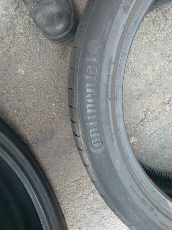4 tyres for sale 265/40/R21 Continental