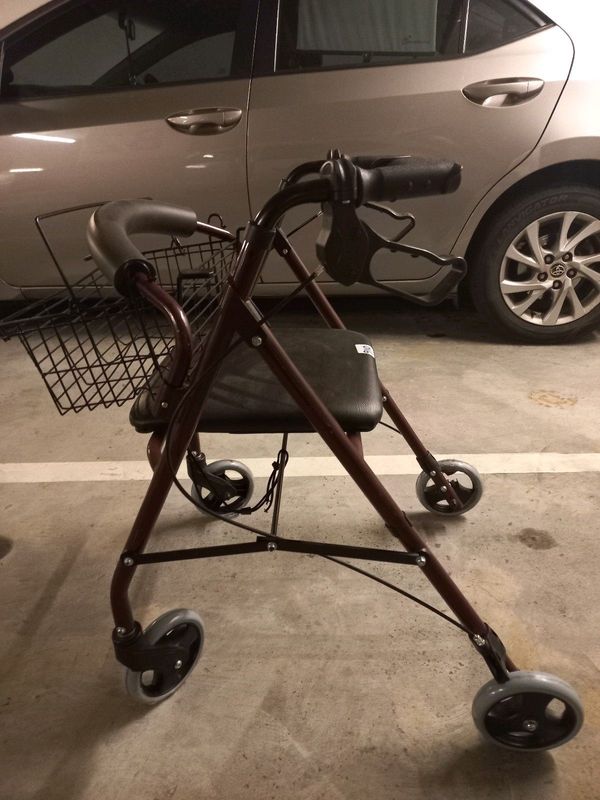 Brand New Walker With Brakes
