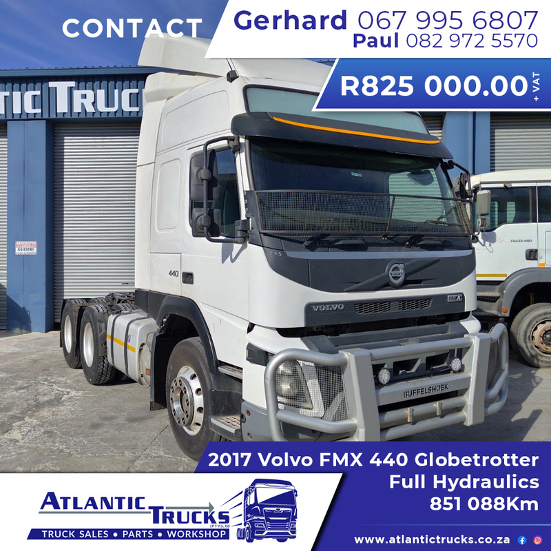 2017 Volvo FMX 440 Globetrotter