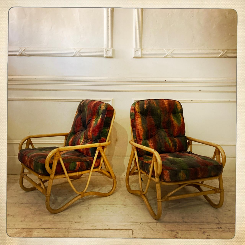 Pair of cane chairs - R2900