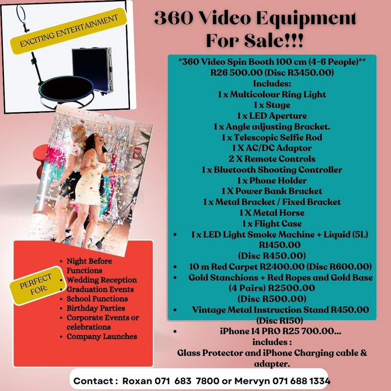 360 Video Equipment