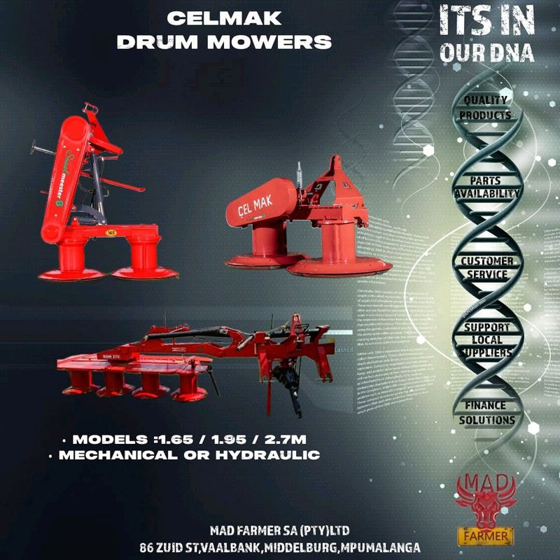 Celmak Drum Mowers