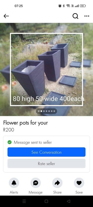 Flower pots for sale