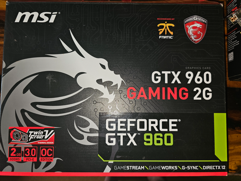 MSI GTX 960 2G Graphics cards