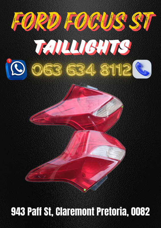 Ford focus ST taillights Call or WhatsApp me 0615350116