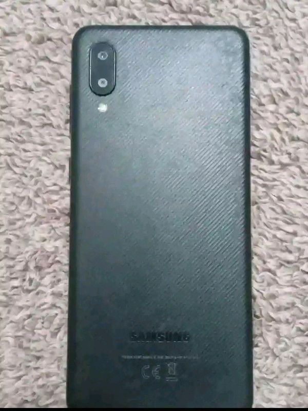 Black Samsung Galaxy A02