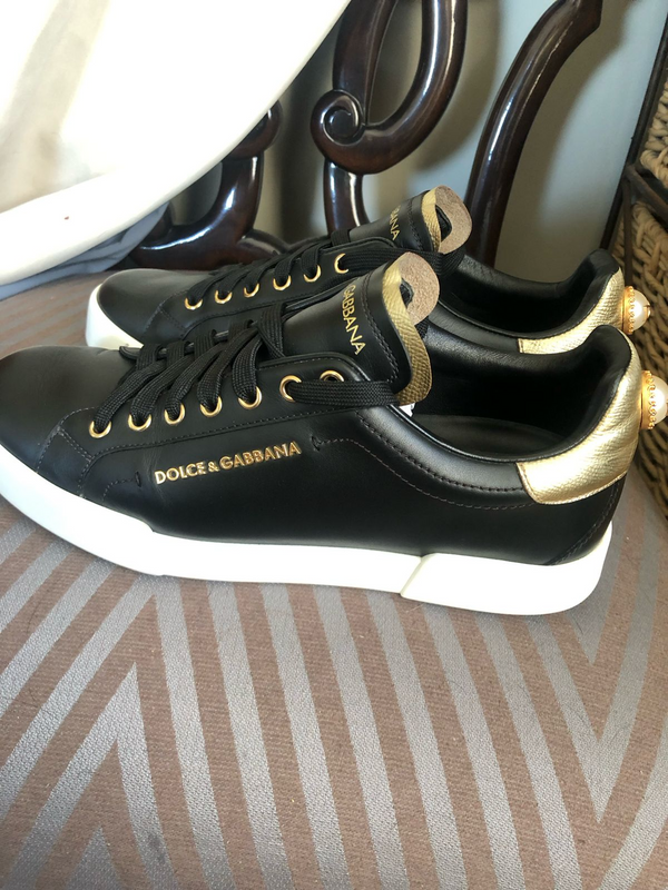 Dolce and Gabbana Leather Portofino sneakers Size 41