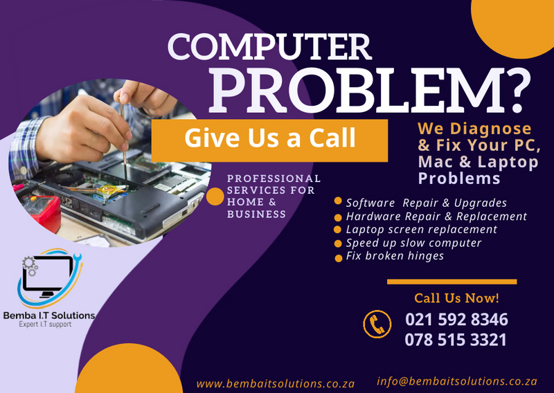 Affordable computer repair services at the comfort of your office /home