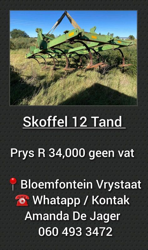 Skoffel 12 tand