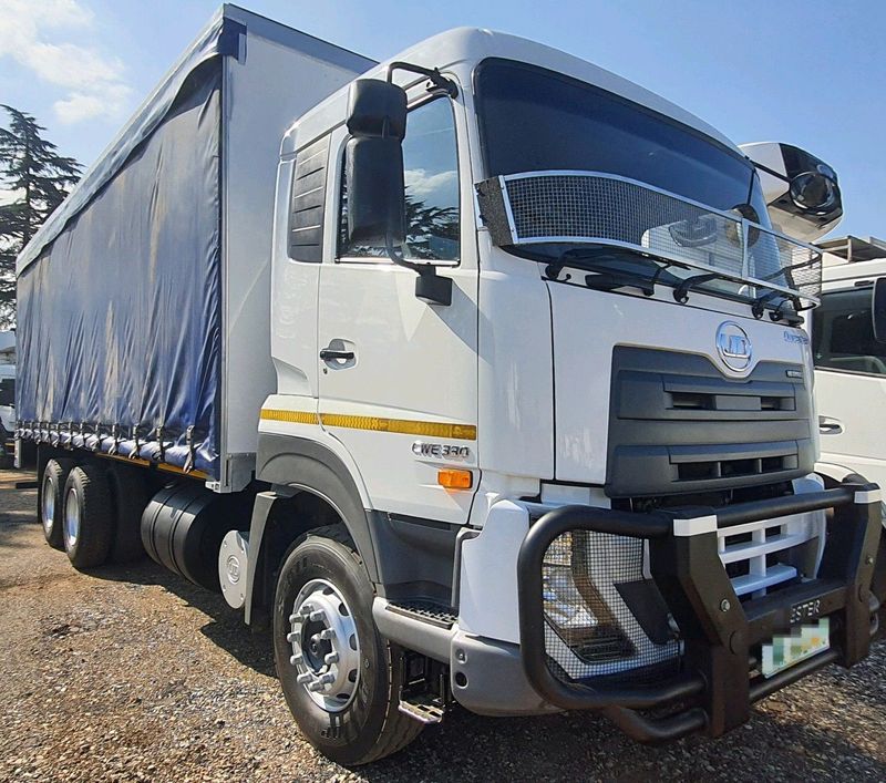 2021 NISSAN CWE330 QUESTER 16TON CURTAINSIDE TRUCK WITH LOW MILEAGE