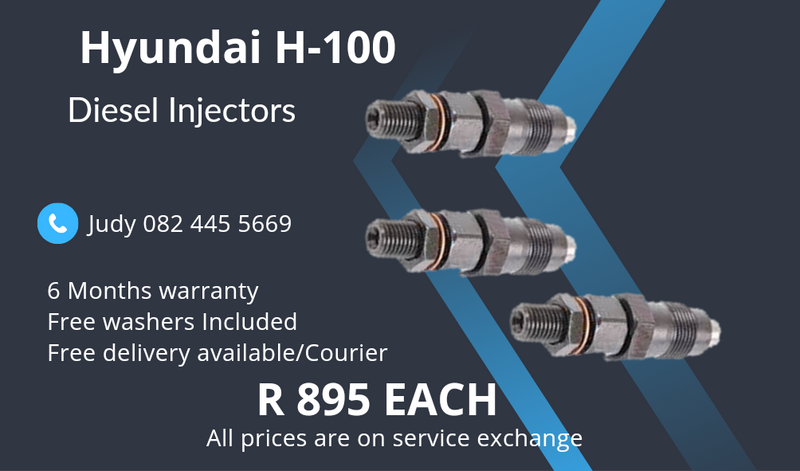 Hyundai H-100 Diesel Injectors