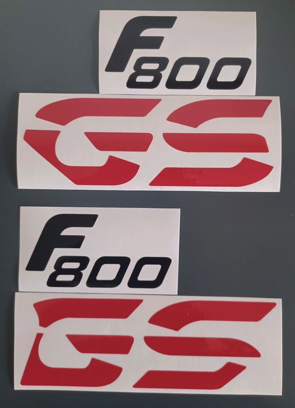 2013 BMW F800 GS Side stickers decals sets