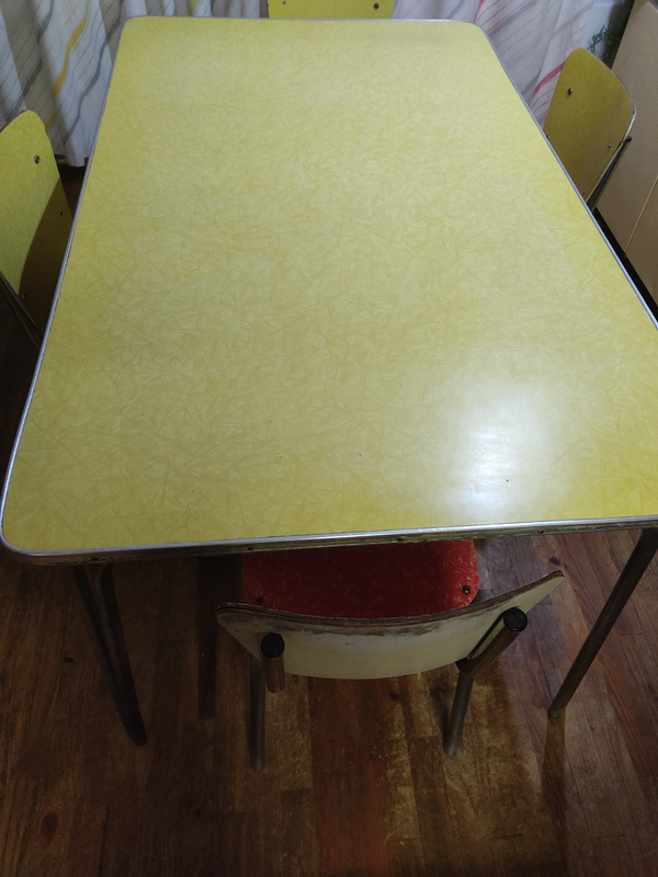 Vintage Formica Table and chairs