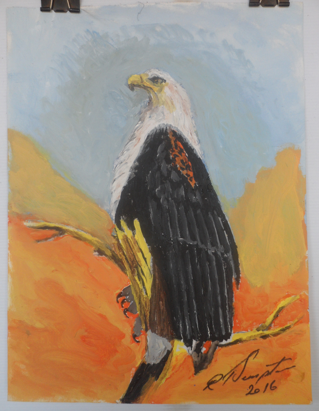 Eagle - Acrylic Painting - 2016